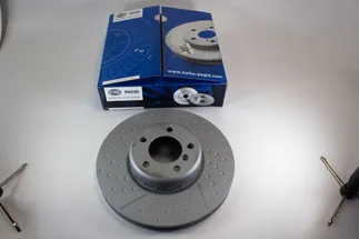 Hella Pagid Front Disc Brake Rotor - 34106797602